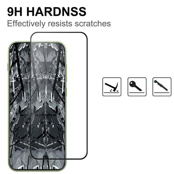 For OnePlus 15T 5G AGC Tempered Glass with Black Edge Full Glue Full Coverage Screen Protector - 3
