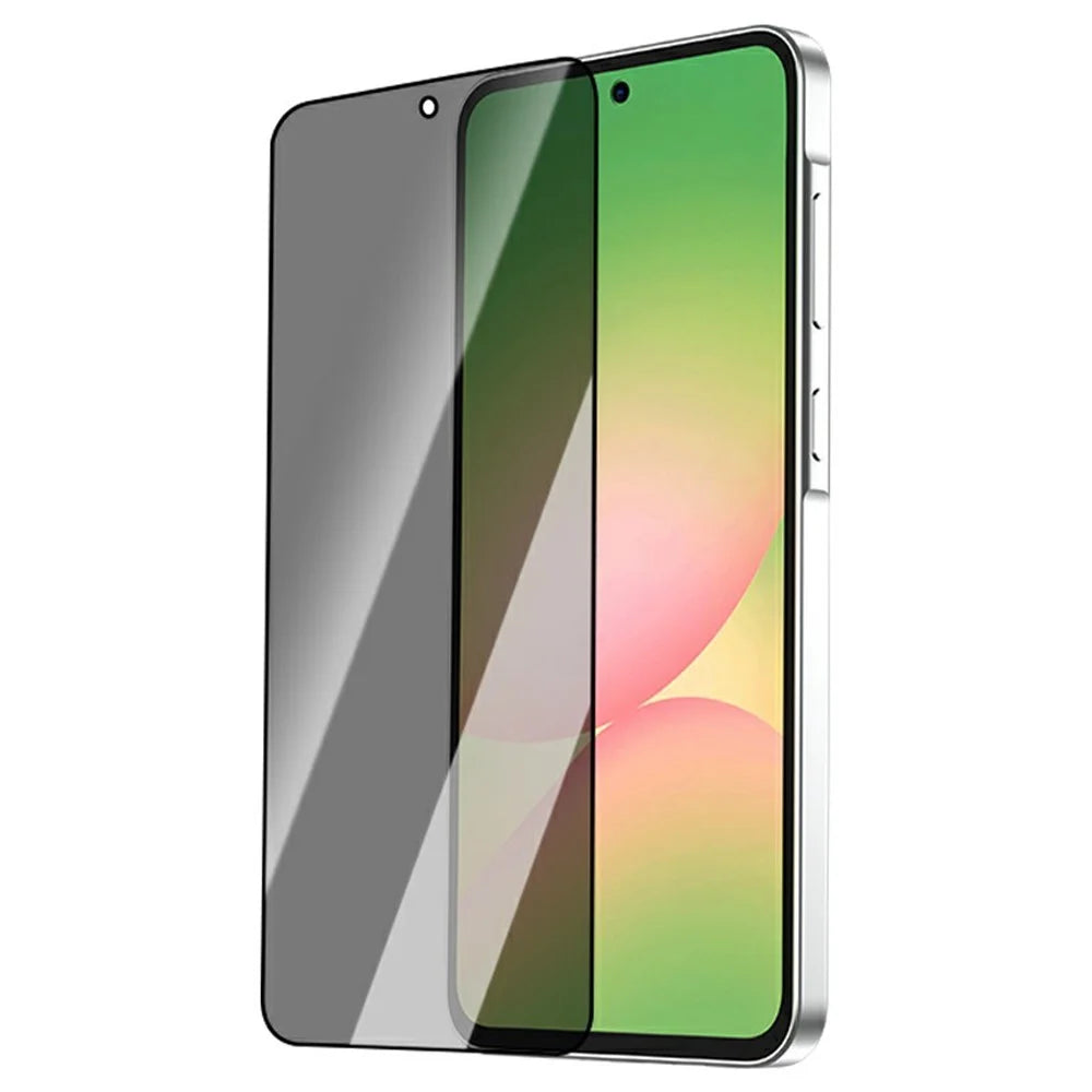 LEREACH For Samsung Galaxy A36 5G Privacy Tempered Glass Screen Protector 28° Anti-spy Full Cover Film - Black - 2