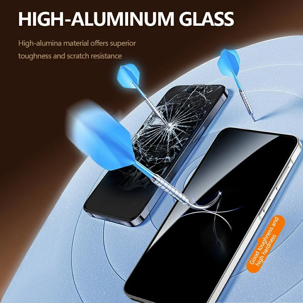 LEREACH 2Pcs For Samsung Galaxy A37 5G Privacy Tempered Glass Screen Protector 28° Anti-spy Full Cover Film - Black - 7