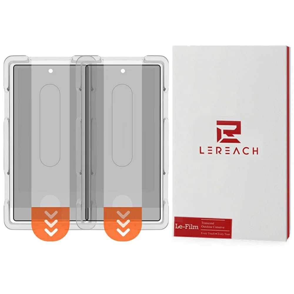LEREACH 2Pcs For Samsung Galaxy S24 Ultra Privacy Tempered Glass Screen Protector 28° Anti-spy Full Cover Film - Black - 1