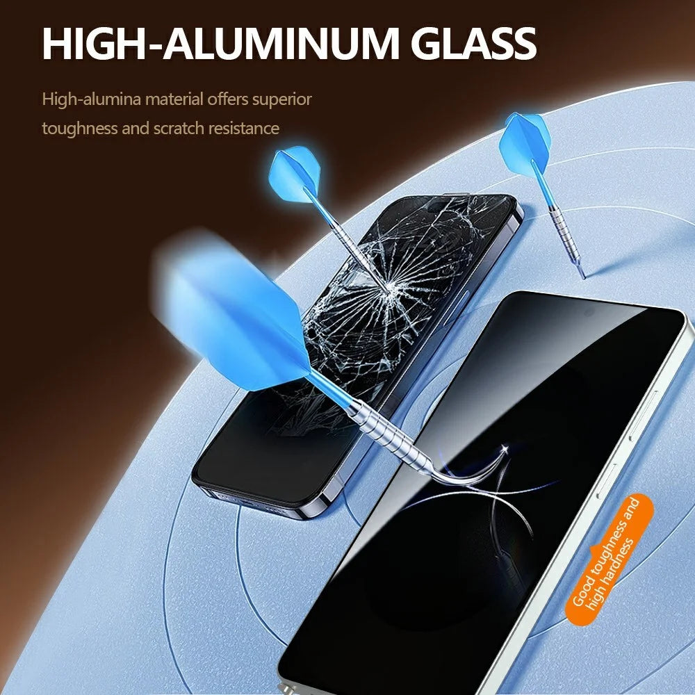 LEREACH 2Pcs For Samsung Galaxy S26 Ultra Privacy Tempered Glass Screen Protector 28° Anti-spy Full Cover Film - Black - 7