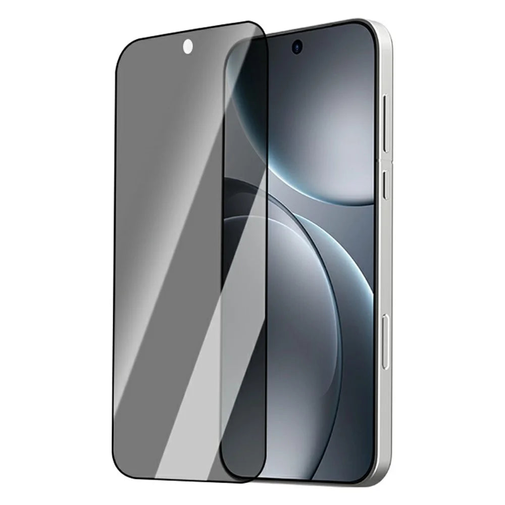 LEREACH 2Pcs For Oppo Find X9s 5G / Find X9 5G Privacy Tempered Glass Screen Protector 28° Anti-spy Full Cover Film - Black - 2