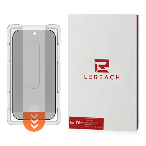LEREACH For Oppo Find X9 Ultra 5G Privacy Tempered Glass Screen Protector 28° Anti-spy Full Cover Film - Black - 1