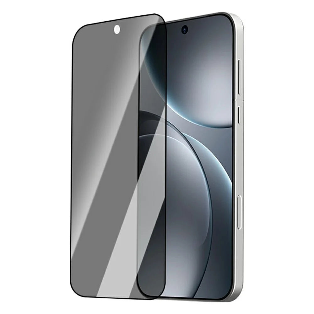 LEREACH 2Pcs For Oppo Find X9 Ultra 5G Privacy Tempered Glass Screen Protector 28° Anti-spy Full Cover Film - Black - 2