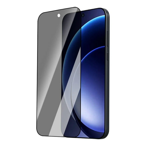 LEREACH For OnePlus 15 5G Privacy Tempered Glass Screen Protector 28° Anti-spy Full Cover Film - Black - 2