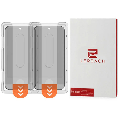 LEREACH 2Pcs For OnePlus 15 5G Privacy Tempered Glass Screen Protector 28° Anti-spy Full Cover Film - Black - 1