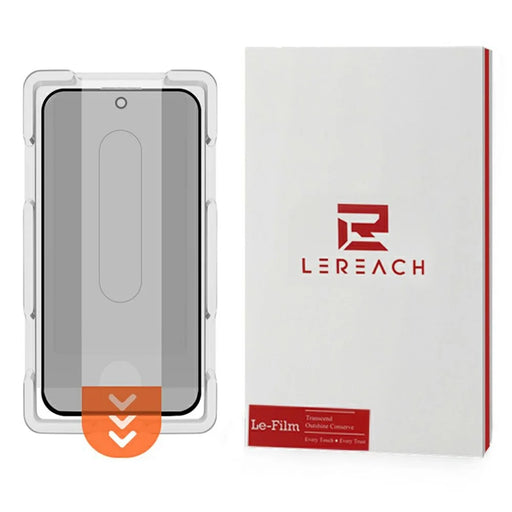 LEREACH For vivo X300 Pro 5G Privacy Tempered Glass Screen Protector 28° Anti-spy Full Cover Film - Black - 1