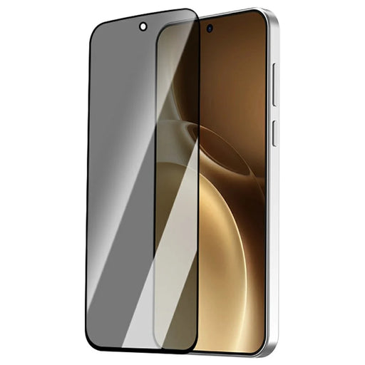 LEREACH 2Pcs For vivo X300 Pro 5G Privacy Tempered Glass Screen Protector 28° Anti-spy Full Cover Film - Black - 2