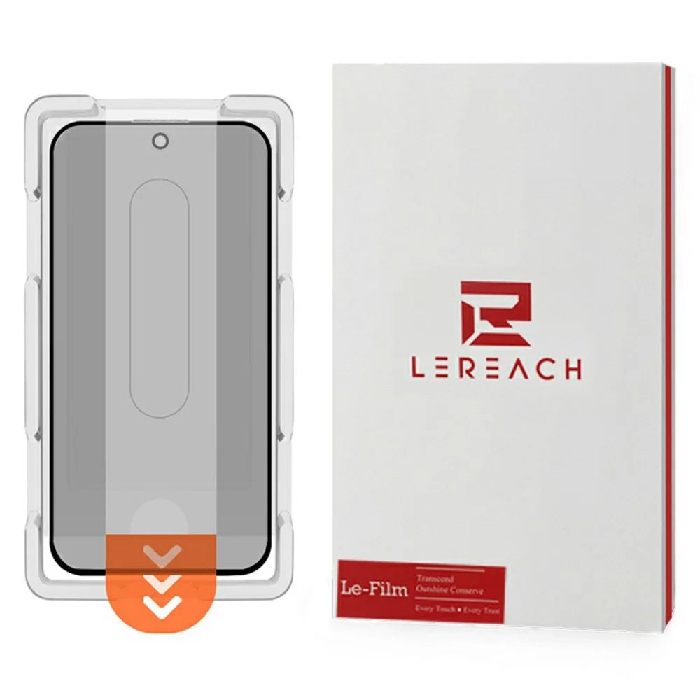 LEREACH For vivo X300 Ultra 5G Privacy Tempered Glass Screen Protector 28° Anti-spy Full Cover Film - Black - 1