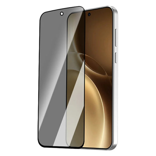 LEREACH For vivo X300 Ultra 5G Privacy Tempered Glass Screen Protector 28° Anti-spy Full Cover Film - Black - 2