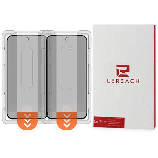 LEREACH 2Pcs For vivo X300 Ultra 5G Privacy Tempered Glass Screen Protector 28° Anti-spy Full Cover Film - Black - 1