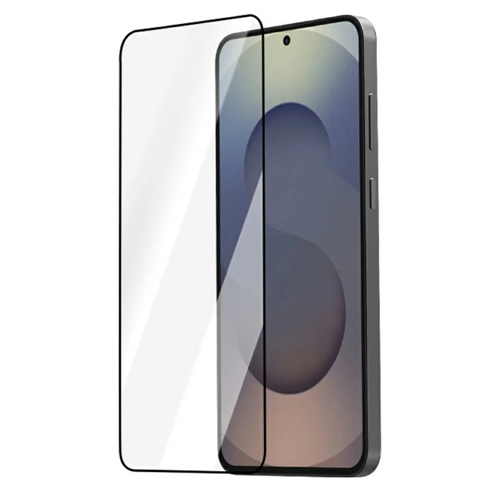 LEREACH For Samsung Galaxy S26+ Tempered Glass Full Screen Protector Anti-Fingerprint Film with Dust-Free Installation Tool - Black - 2