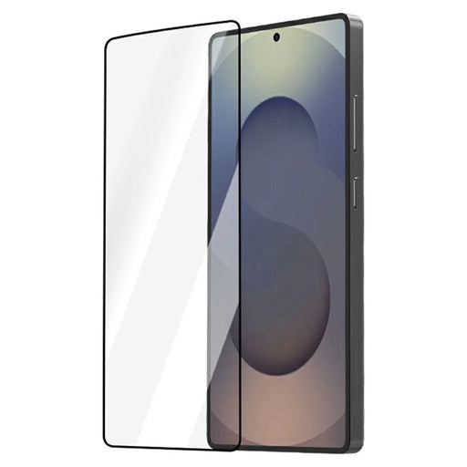 LEREACH For Samsung Galaxy S25 Ultra Tempered Glass Full Screen Protector Anti-Fingerprint Film with Dust-Free Installation Tool - Black - 2