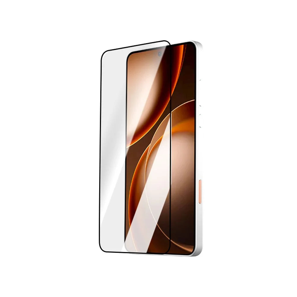 LEREACH For Oppo Find X9 Ultra 5G Tempered Glass Full Screen Protector Anti-Fingerprint Film with Dust-Free Installation Tool - Black - 2