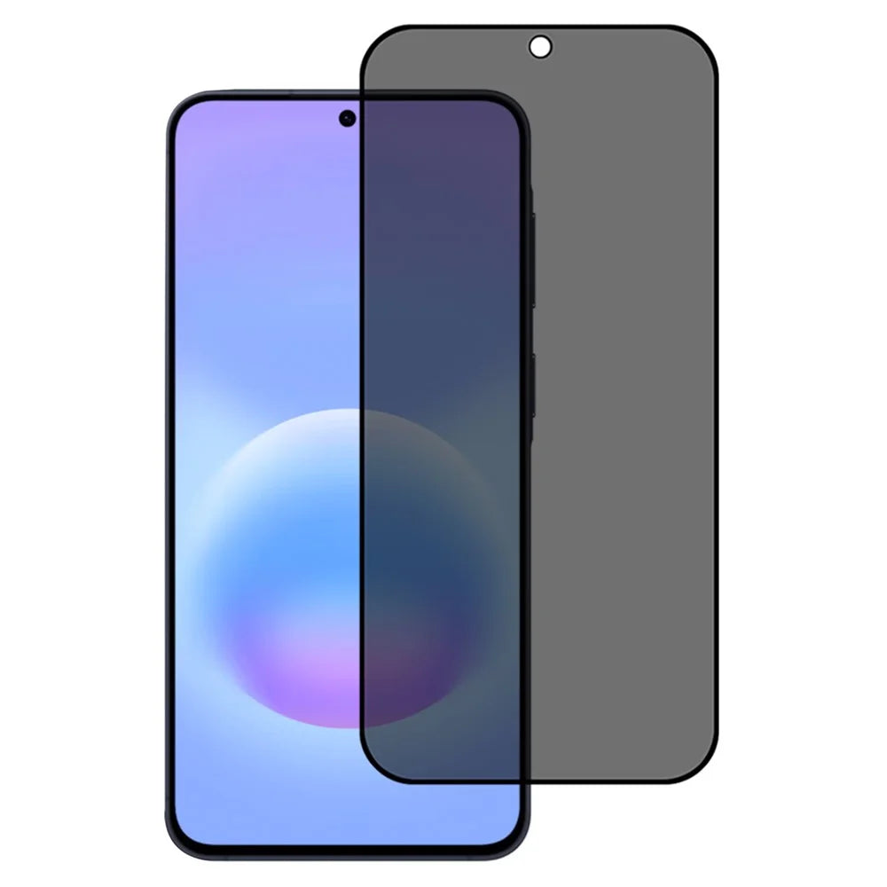 For Samsung Galaxy A57 5G Privacy Screen Protector Silk Printing Anti Spy Tempered Glass Film - Black - 1