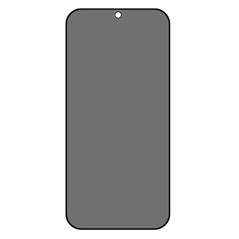 For Samsung Galaxy A57 5G Privacy Screen Protector Silk Printing Anti Spy Tempered Glass Film - Black - 2