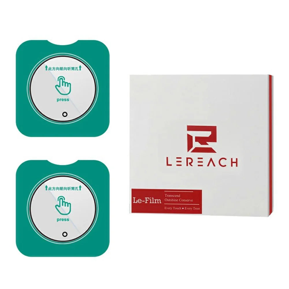 LEREACH 2Pcs For vivo X300s 5G Camera Lens Protector Full Cover High Aluminium-silicon Glass Lens Film with Auto-Align Installation Frame - Transparent with Black Circle - 1