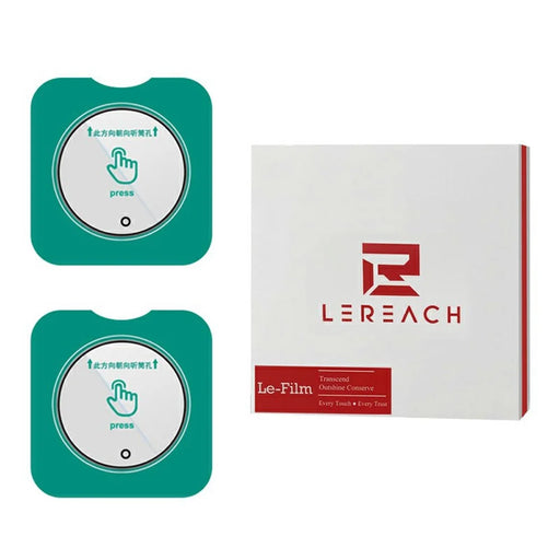 LEREACH 2Pcs For vivo X300s 5G Camera Lens Protector Full Cover High Aluminium-silicon Glass Lens Film with Auto-Align Installation Frame - Transparent with Black Circle - 1