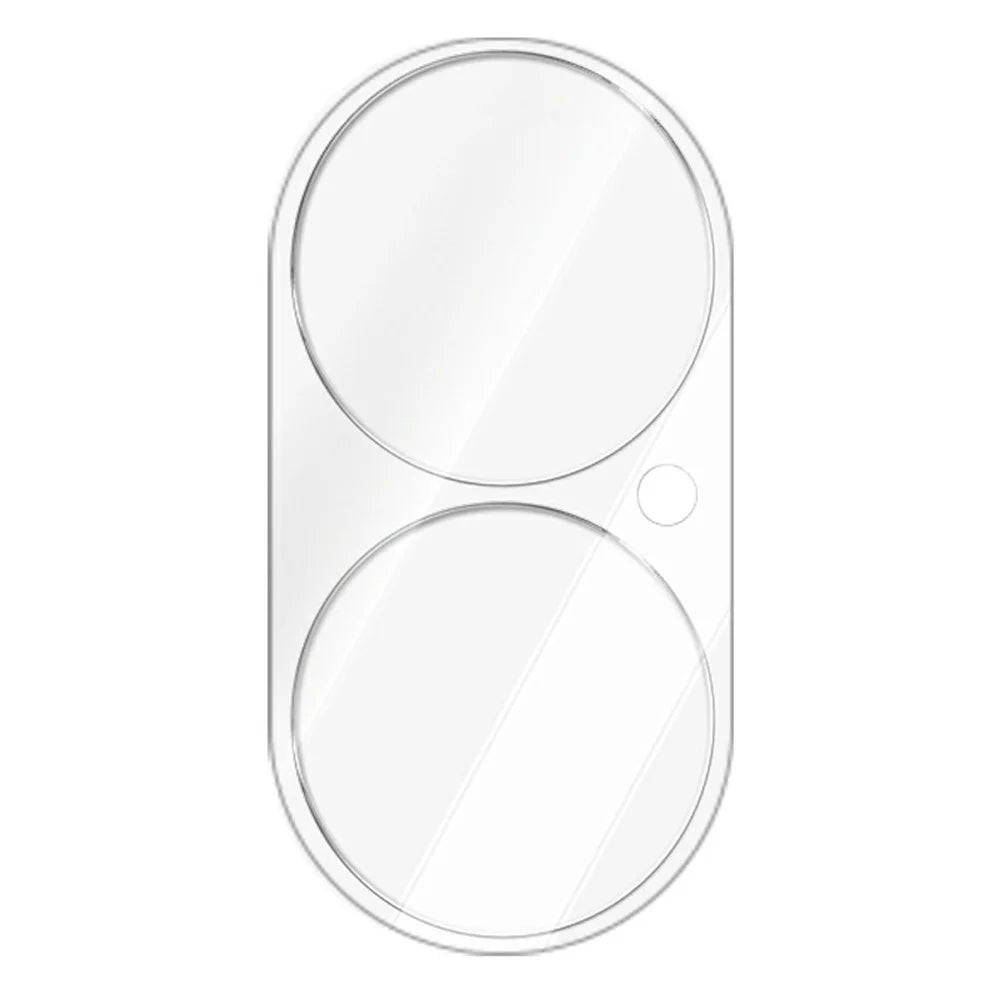 LEREACH for iPhone 16 Plus Camera Lens Protector 3D Full Coverage Tempered Glass Acrylic One-Piece Lens Film - Transparent - 2