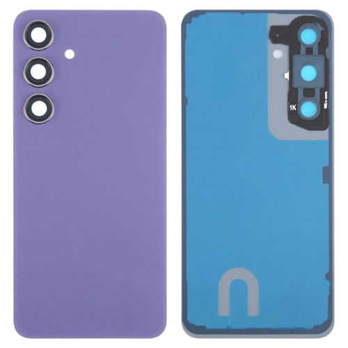 For Samsung Galaxy S24 S921 OEM Battery Housing with Camera Lens Cover - Purple - 1