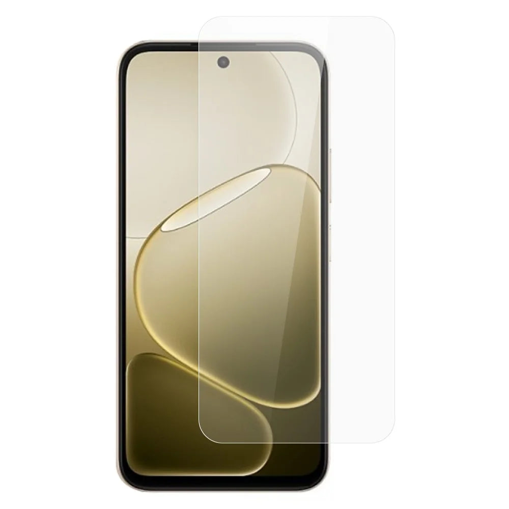 For Oppo A6k 5G Screen Protector 0.3mm Arc Edge Tempered Glass Film, Not Complete Coverage - Transparent - 1