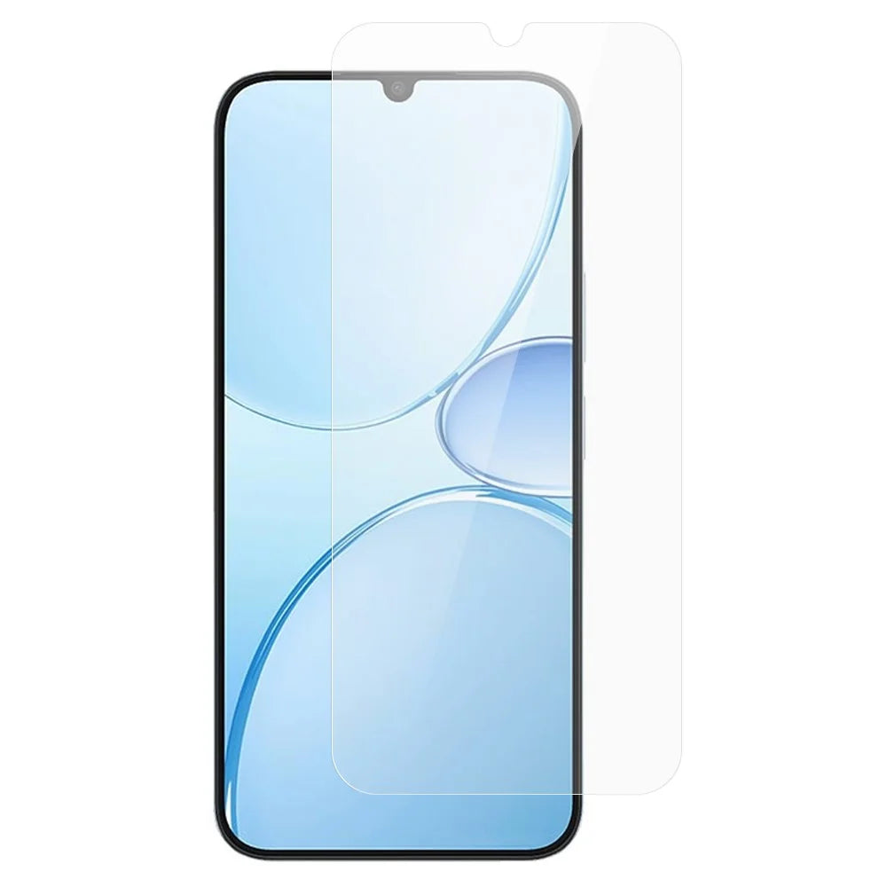 For Realme Narzo 100 Lite 5G Screen Protector 0.3mm Arc Edge Tempered Glass Film, Not Complete Coverage - Transparent - 1
