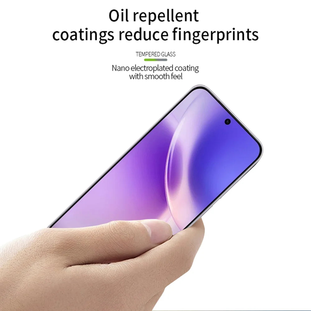 PINWUYO For vivo X300s 5G Tempered Glass Film JK Series-2 9H Full Glue Full Screen Protector - Black - 4