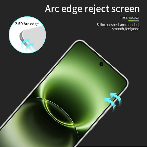 PINWUYO For vivo X300 Ultra 5G Tempered Glass Film JK Series-2 9H Full Glue Full Screen Protector - Black - 2
