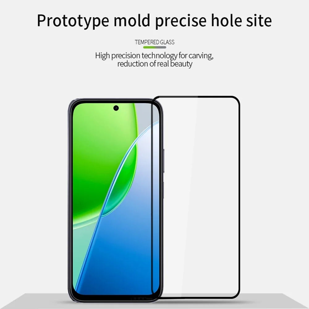 PINWUYO For vivo Y51 Pro 5G / vivo Y31d 4G Tempered Glass Film JK Series-2 9H Full Glue Full Screen Protector - Black - 3