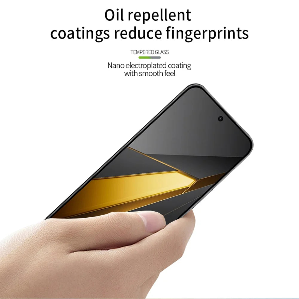 PINWUYO For Oppo K15 Pro 5G Tempered Glass Film JK Series-2 9H Full Glue Full Screen Protector - Black - 4