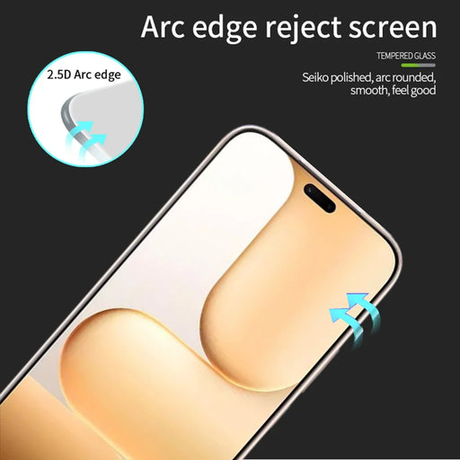 PINWUYO For Honor X80i 5G / Honor 600 Lite 5G Tempered Glass Film JK Series-2 9H Full Glue Full Screen Protector - Black - 2