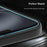 LEREACH 2Pcs For iPhone 17 Pro Max Tempered Glass Full Screen Protector Anti-Fingerprint Film with Dust-Free Installation Tool - Black - 6