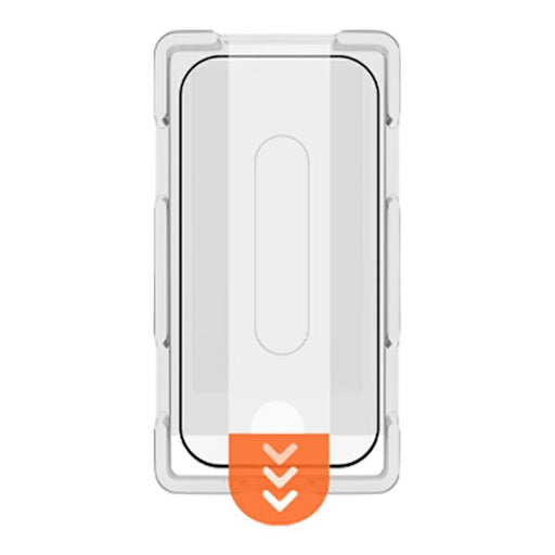 LEREACH For Honor Magic8 5G Tempered Glass Full Screen Protector Anti-Fingerprint Film with Dust-Free Installation Tool - Black - 2