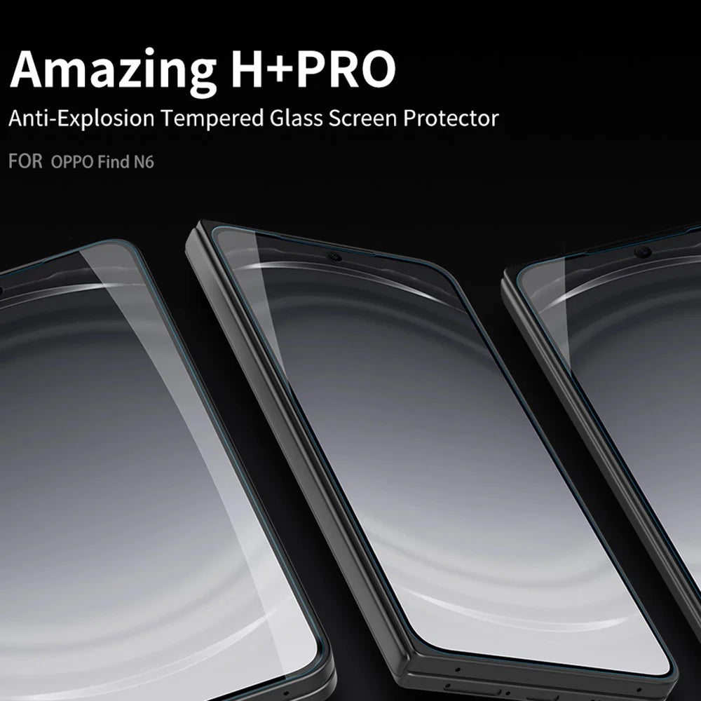 NILLKIN H+Pro for Oppo Find N6 5G Screen Protector Guard HD Clear AGC Glass Film - Transparent - 3