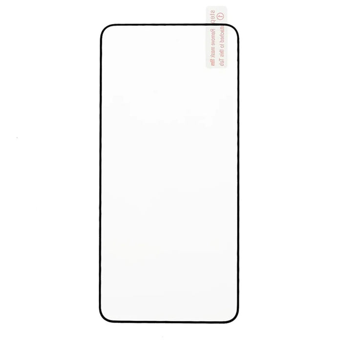 For Realme 16 5G Tempered Glass Silk Printing Side Glue Full Coverage Screen Protector - Black - 2