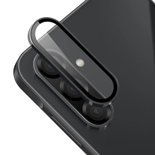 Hat Prince for Samsung Galaxy A27 5G Camera Lens Protector ENKAY HAT PRINCE Metal Ring Lens Film - Black - 1