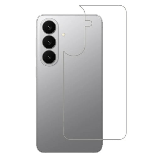 For Samsung Galaxy S26 Anti-Scratch Phone Back Protector Ultra Clear PET Back Cover Film, NOT Complete Covering - Transparent - 1