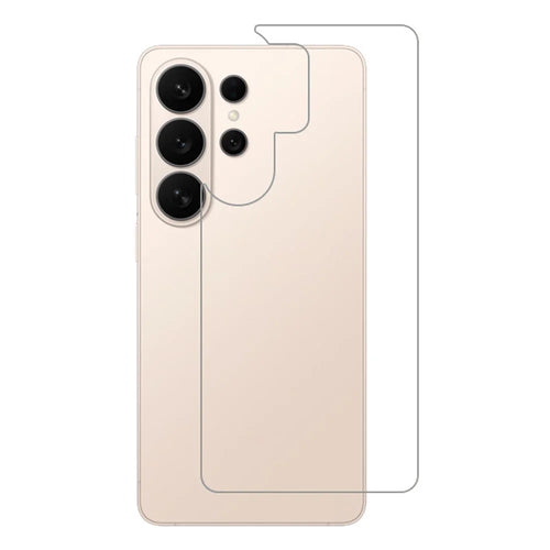 For Samsung Galaxy S26 Ultra Anti-Scratch Phone Back Protector Ultra Clear PET Back Cover Film, NOT Complete Covering - Transparent - 1