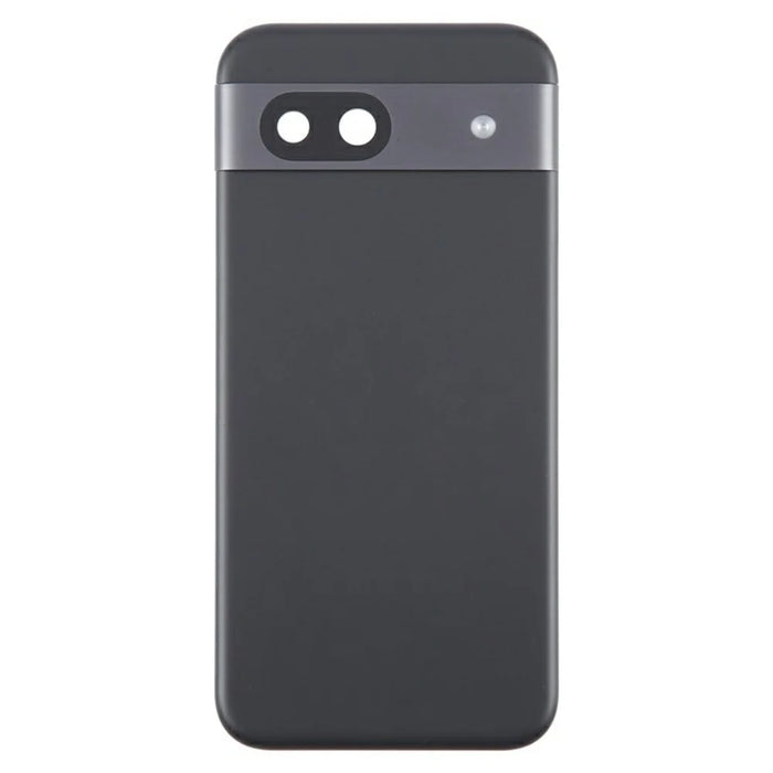 For Google Pixel 8a OEM Battery Housing with Camera Lens Cover - Black - 2