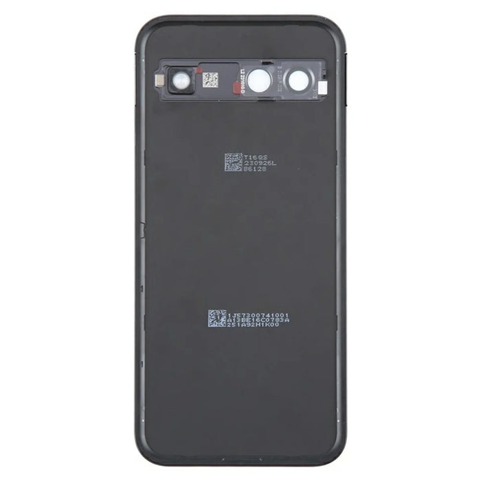 For Google Pixel 8a OEM Battery Housing with Camera Lens Cover - Black - 3