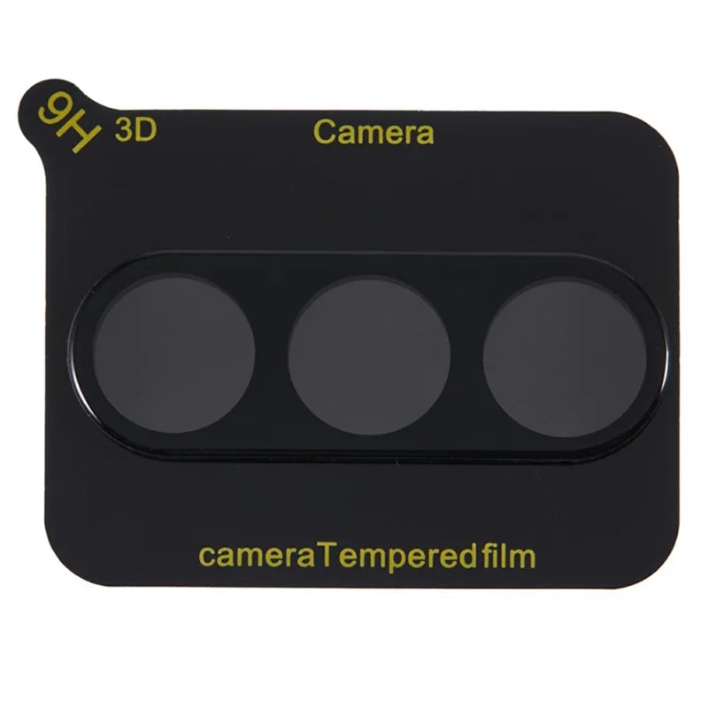 For Samsung Galaxy Z Fold8 Ultra Tempered Glass Lens Protector Silk Printing Full Coverage Camera Lens Film - Black - 3