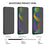 For Samsung Galaxy Z Flip8 Privacy Screen Protector Anti-Spy Full Coverage TPU Matte Screen Protective Hydrogel Film - Black - 4