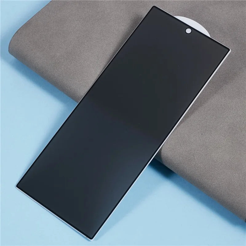 For Samsung Galaxy Z Fold8 Ultra Inner Screen Protector Anti Spy Privacy Film Silk Print Border Smooth Edge, Full Coverage - Black - 3