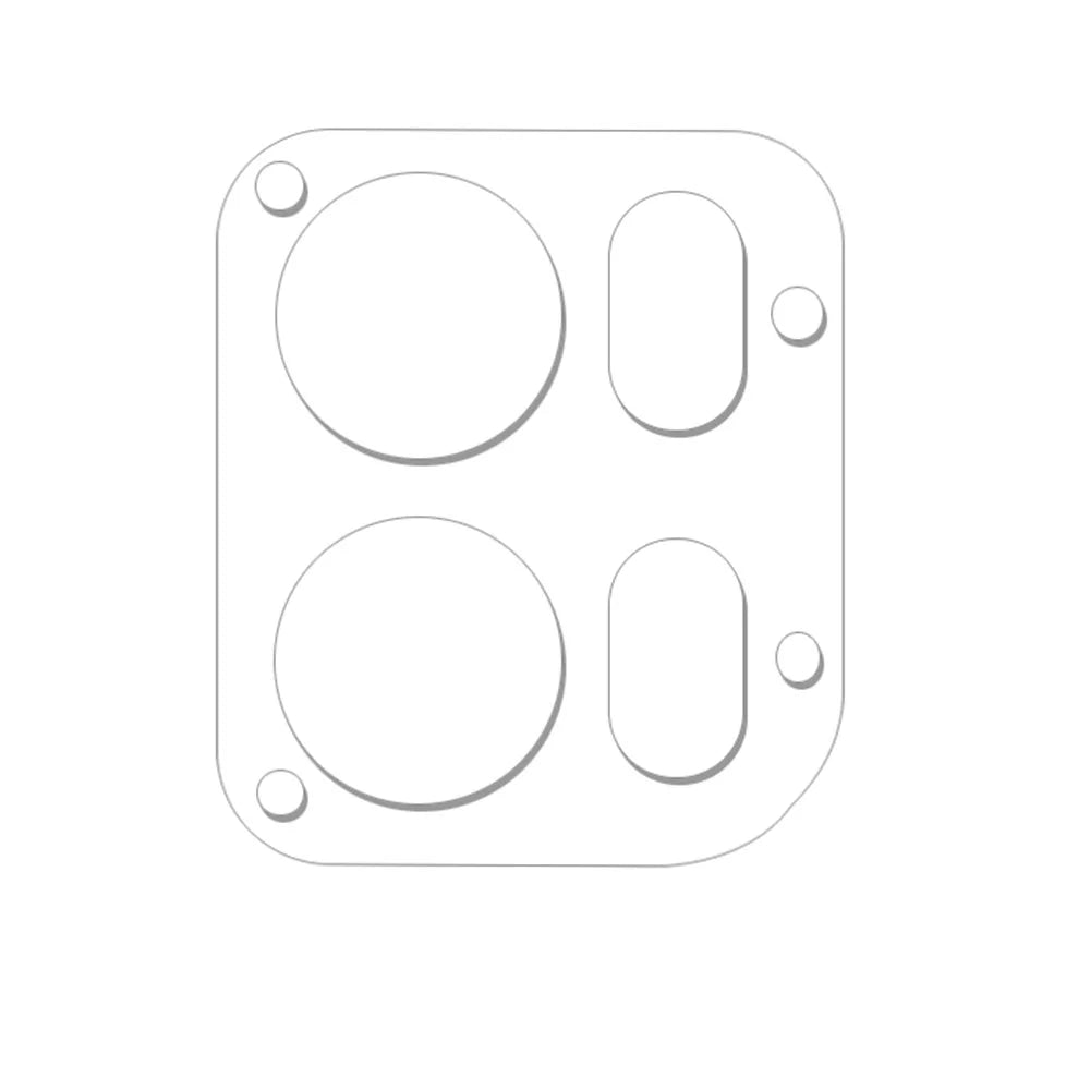 For Oppo K15 Pro+ 5G Tempered Glass Camera Lens Protector Ultra Clear Anti-Scratch Lens Film - Transparent - 2