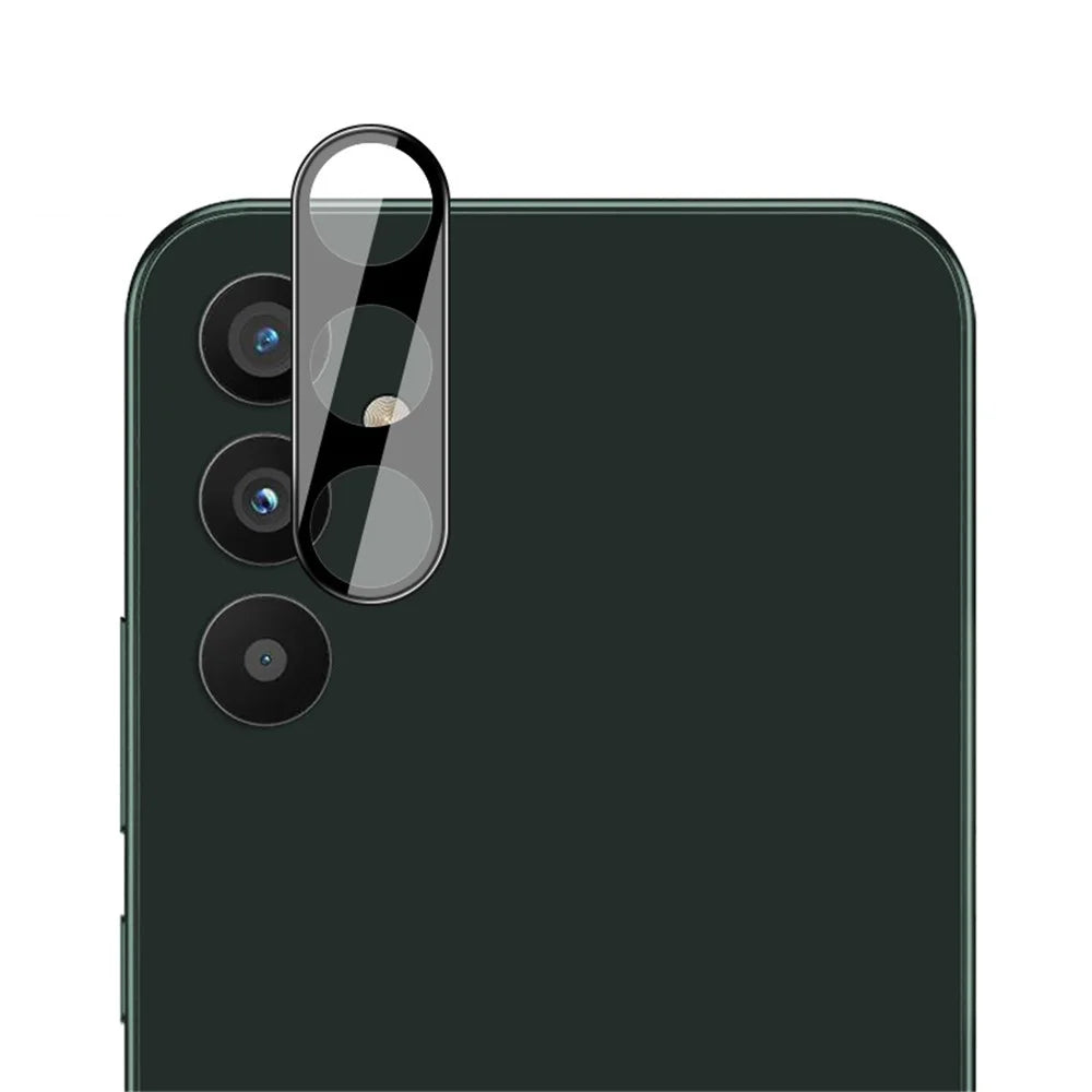 IMAK For Samsung Galaxy A34 5G Tempered Glass Lens Film + Acrylic Lens Cap HD Clear Anti-scratch Camera Lens Protector (Black Version) - 6