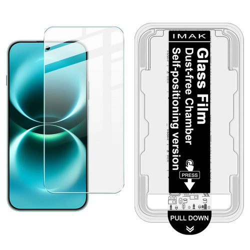 IMAK H Series For Huawei nova 15 Max / Enjoy 90 Pro Max Tempered Glass Screen Protector Film with Dust-free Installation Tool - Transparent - 1