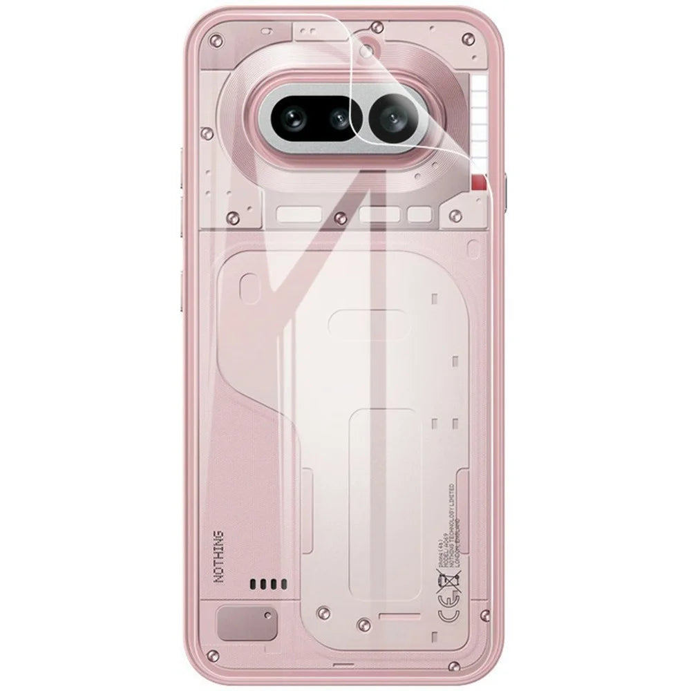 IMAK Hydrogel Film 4th for Nothing Phone (4a) TPU Back Screen Protector Anti-Scratch Phone Back Cover Film - Transparent - 2