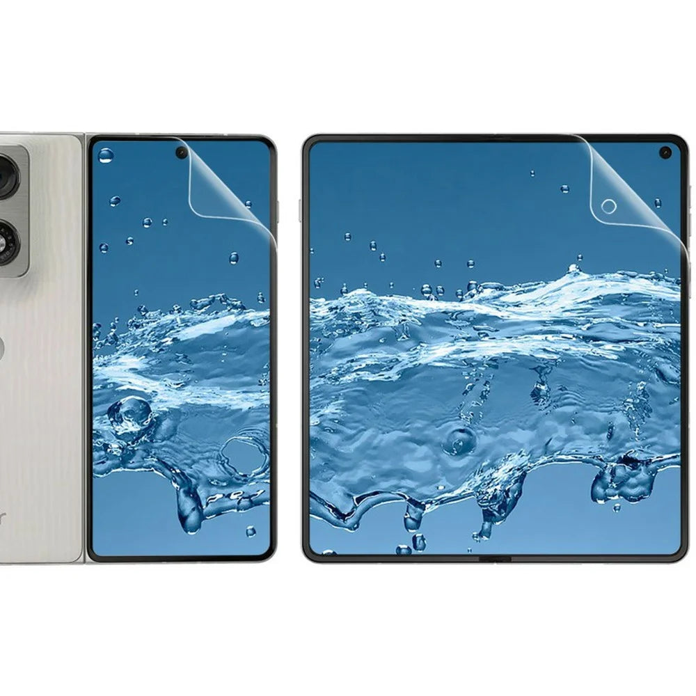 IMAK Hydrogel Film 4th Gen for Motorola Razr Fold 5G 1 Set TPU Full Glue Full Screen Film (Front Screen + Inner Large Screen) - 7