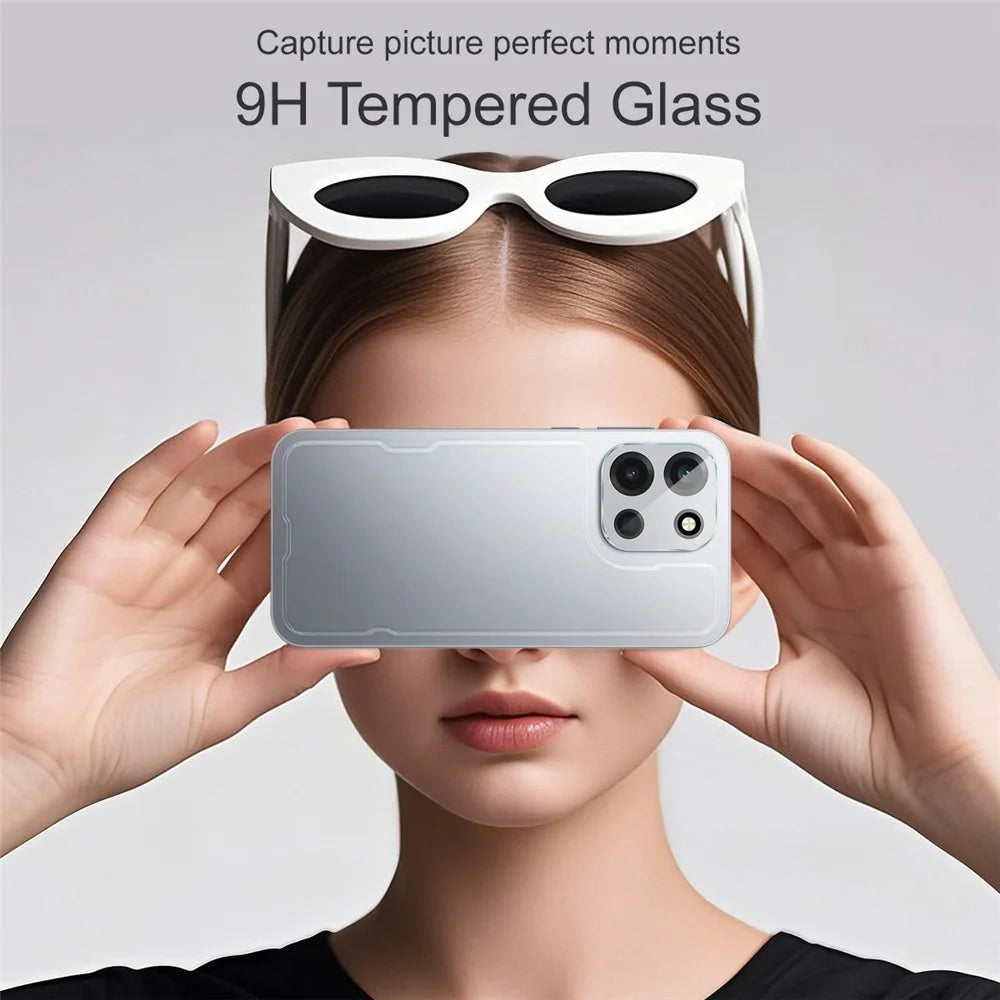 IMAK For OnePlus Nord 6 5G  /  Turbo 6 5G Camera Lens Protector Slim Tempered Glass Full Coverage Lens Film - Transparent - 3