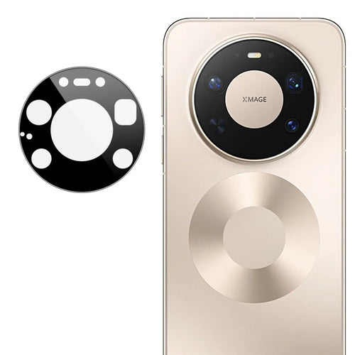 IMAK For Huawei Mate 80 Pro Max Wind Camera Lens Protector Tempered Glass HD Clear Full Cover Lens Film - Black - 1